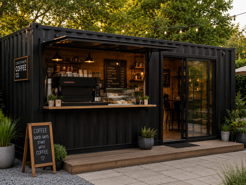 Coffee Shop Outside 1