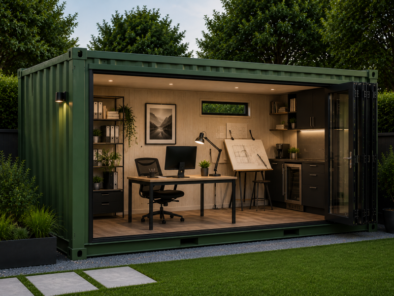 Container Office Garden