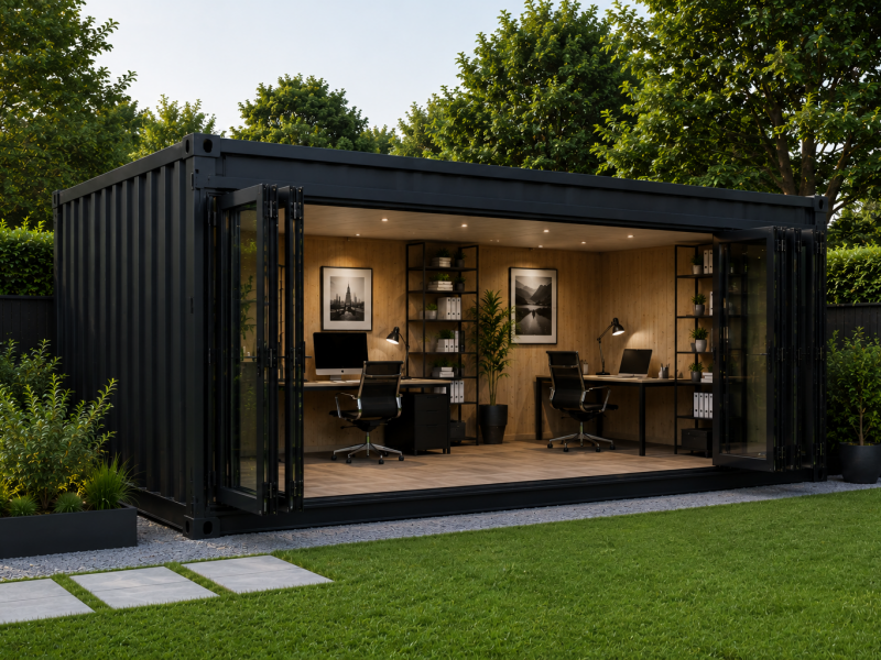 Garden Office Black