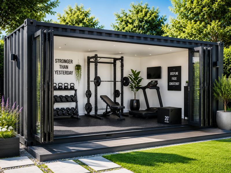 Shipping Container Gym